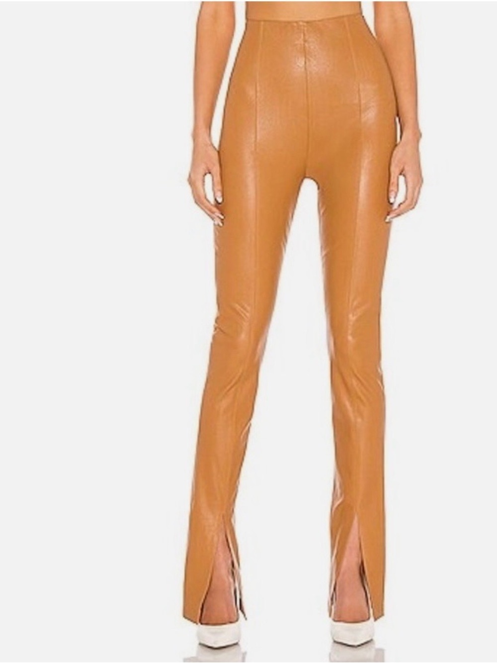 Amanda Uprichard Malta Pant in Camel